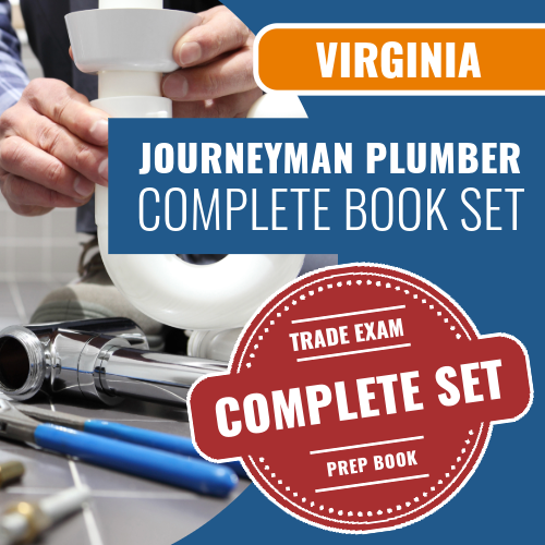 Virginia Journeyman Plumber Book Package
