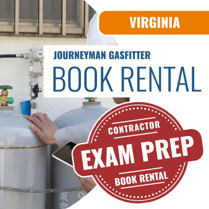 Virginia Journeyman Gasfitter Contractor - Books & Courses Rental Package