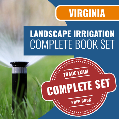 Virginia Landscape Irrigation Contracting Contractor Exam Complete Book Package