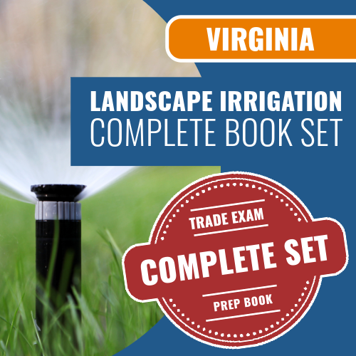 Virginia Landscape Irrigation Contracting Contractor Exam Complete Book Package