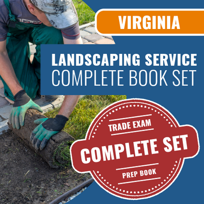 Virginia Landscaping Service Contracting Exam Complete Book Package