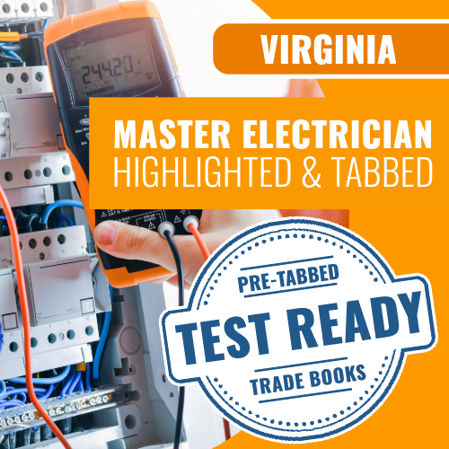 Virginia Master Electrician Exam Complete Pre-Tabbed & Highlighted Book Package