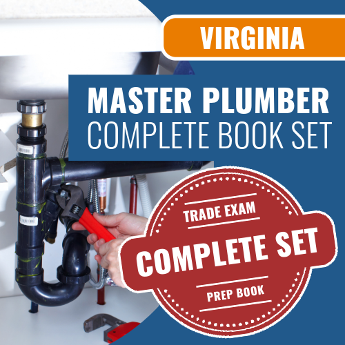 Virginia Master Plumber Exam Complete Book Package