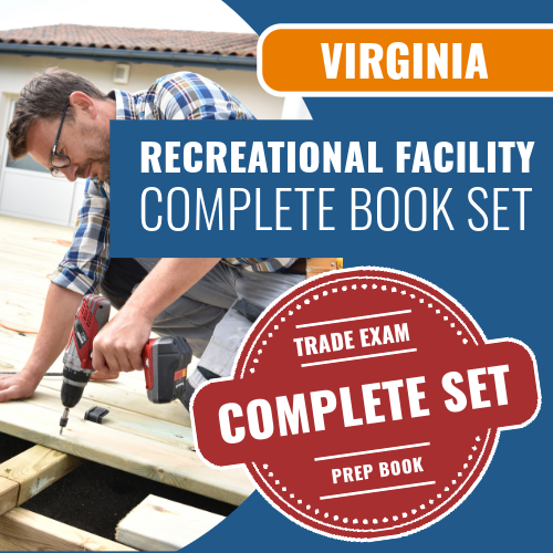 Virginia Recreational Facility Contracting Contractor Exam Complete Book Package