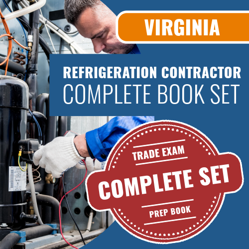 Virginia Refrigeration Contractor Exam Complete Book Package