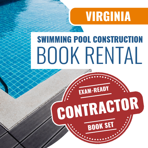 Virginia Swimming Pool Construction Contracting - Book Rental Package