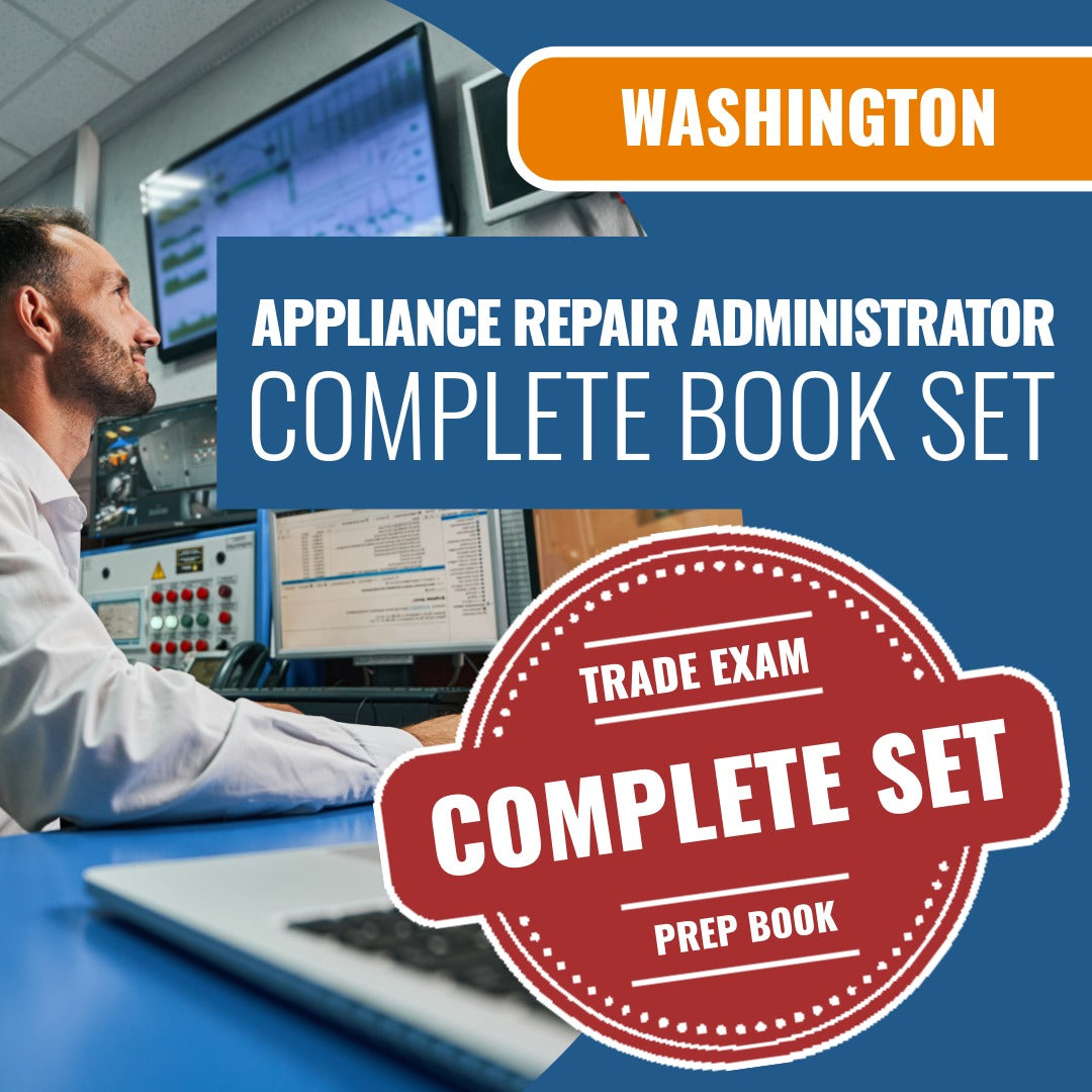Washington Appliance Repair Administrator 07D Book Package