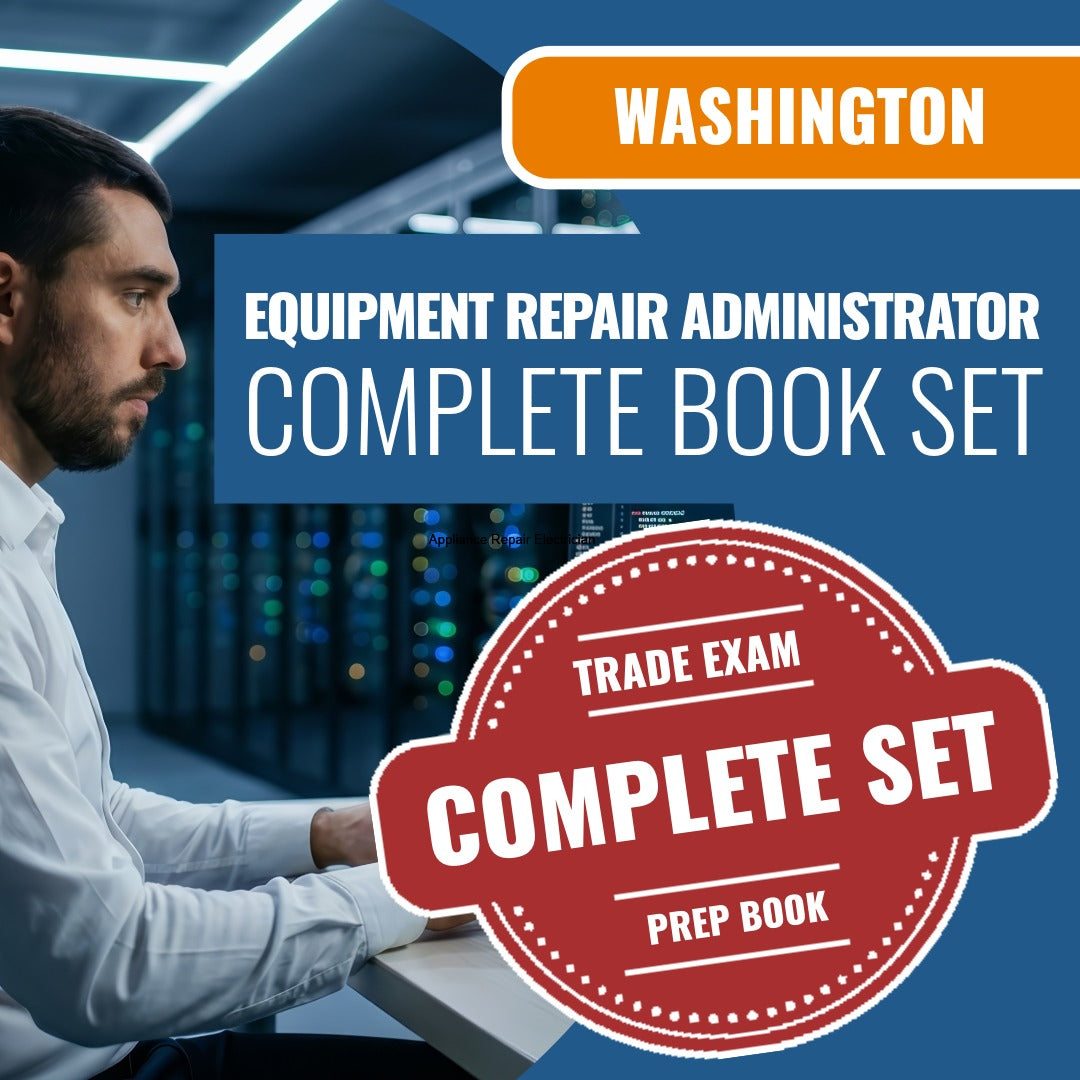 Washington Equipment Repair Administrator 07E Book Package