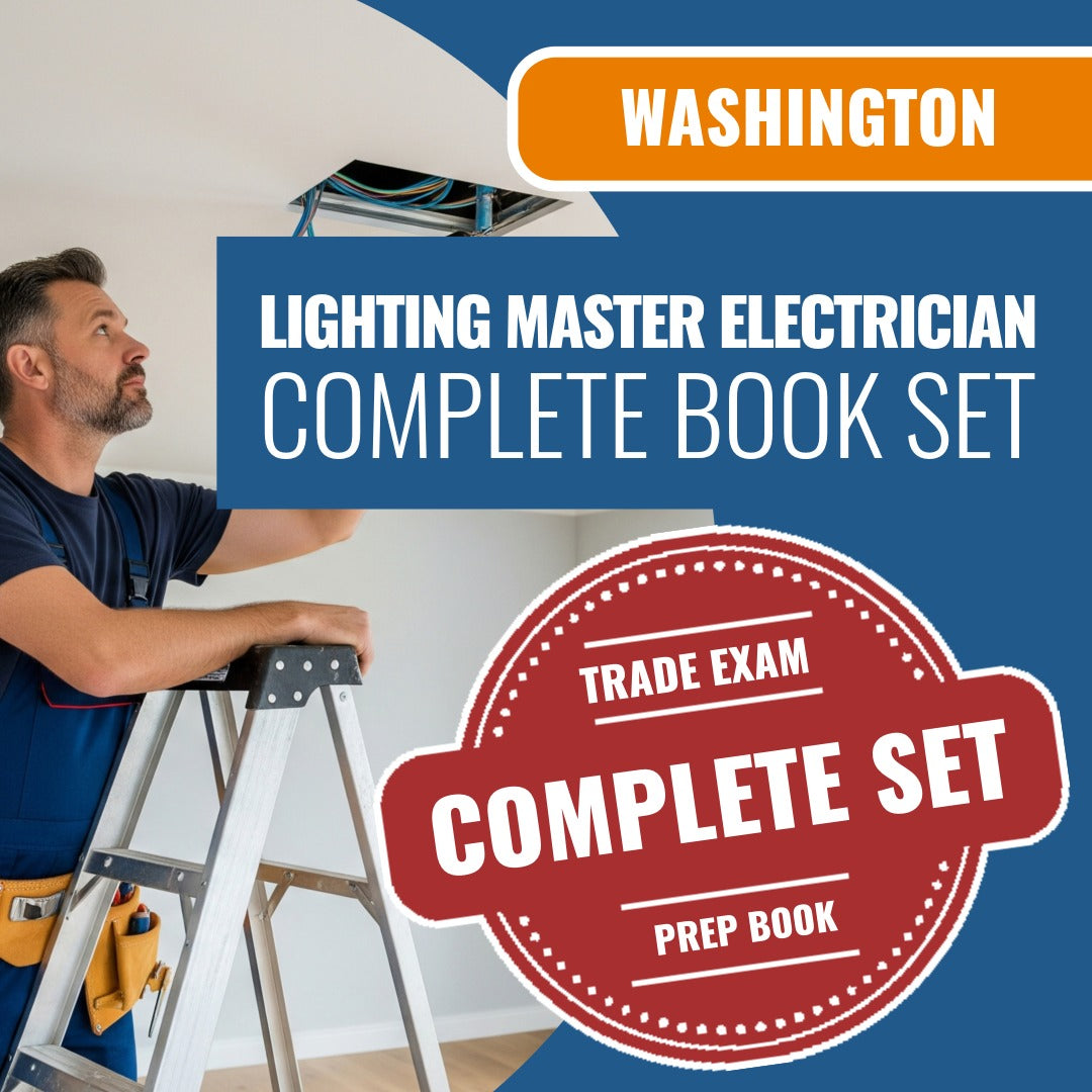 Washington A-Nonresidential Lighting Maintenance & Lighting Retrofit Master Electrician Book Package