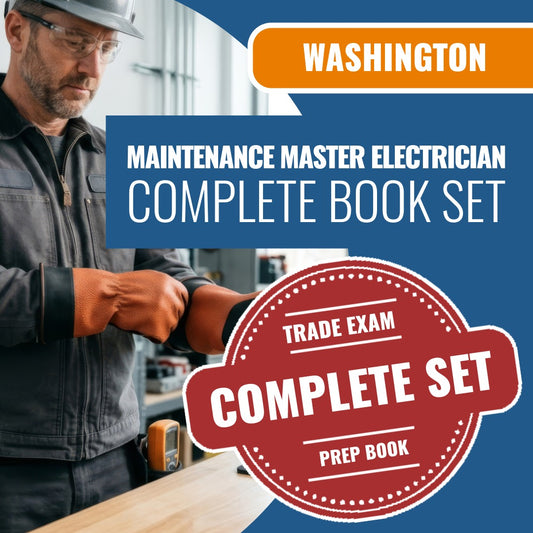 Washington Nonresidential Maintenance Master Electrician Book Package