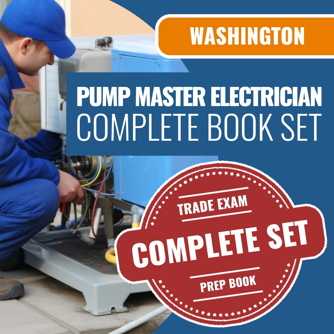 Washington A-Domestic Pump Master Electrician Book Package