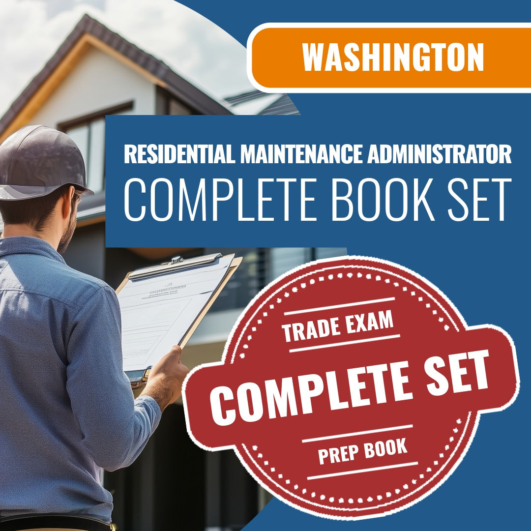 Washington Residential Maintenance Administrator 07B Book Package