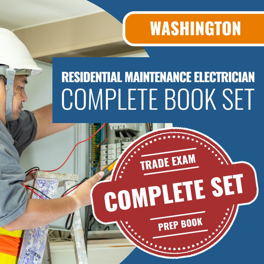 Washington Residential Maintenance Electrician 07B Book Package