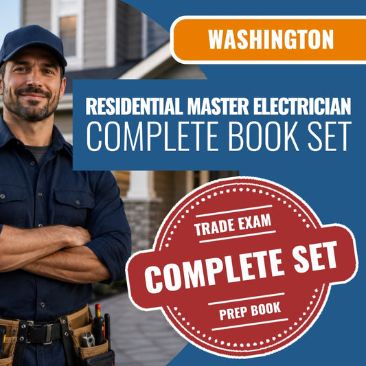 Washington Residential Maintenance Master Electrician 07B Book Package