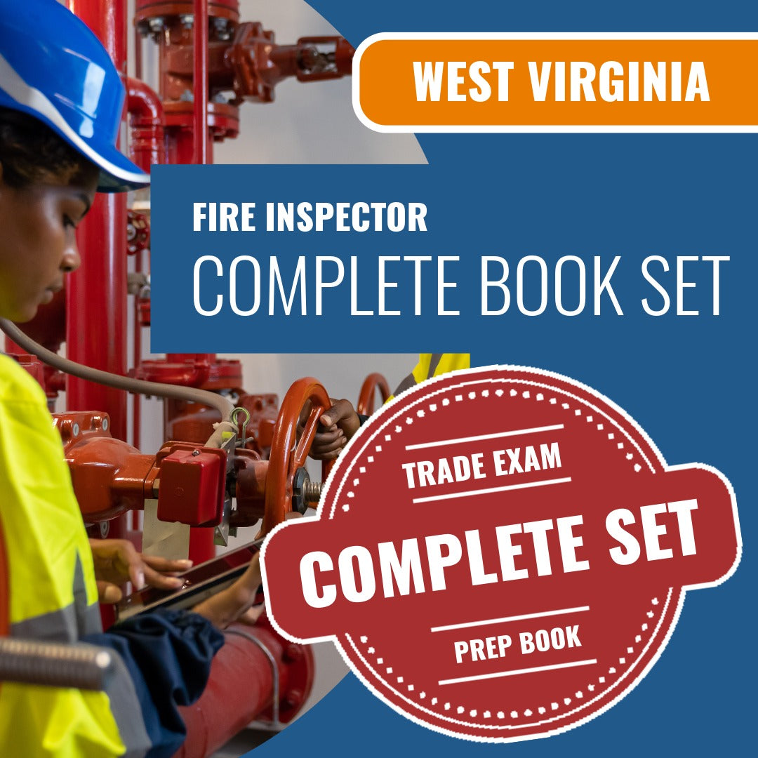 West Virginia Fire Inspector (ICC - I-66) Exam Book Package