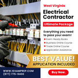 West Virginia Electrical Contractor Ultimate Exam Prep Book Rental Package (Prov)