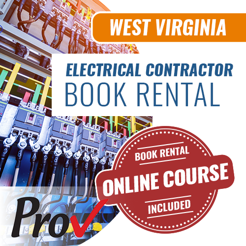 West Virginia Electrical Contractor - Book Rental Package (Prov)