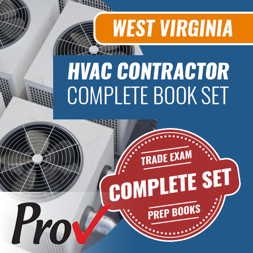 West Virginia HVAC Contractor Book Package (Prov)