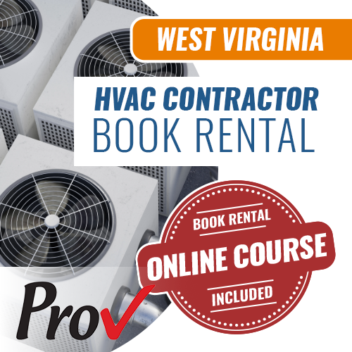 West Virginia HVAC Contractor - Book Rental Package (Prov)
