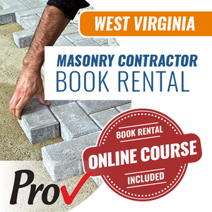 West Virginia Masonry Contractor - Book Rental Package (Prov)