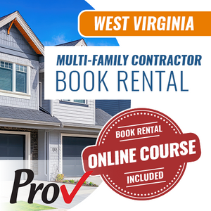 West Virginia Multi-Family Contractor - Book Rental Package (Prov)