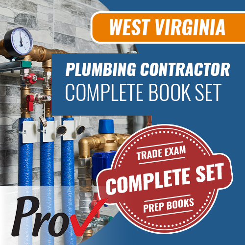 West Virginia Plumbing Contractor Book Package (Prov)