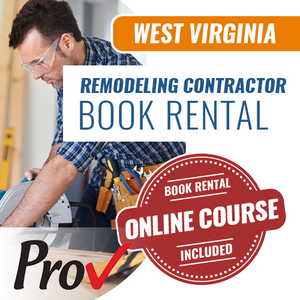 West Virginia Remodeling and Repair Contractor - Book Rental Package (Prov)