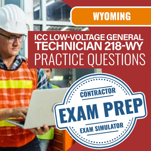 Wyoming ICC Low-voltage General Technician - 218-WY - Online Practice Questions