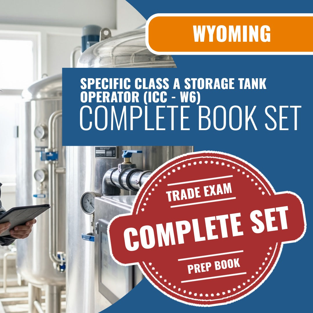 Operator Storage Tank Wyoming Specific Class A Storage Tank Operator (ICC - W6) Exam Book Pa ...