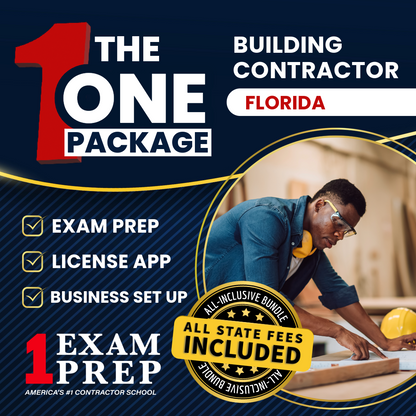 The 1 Package: All-Inclusive Florida Building Contractor Exam, Licensing & Business Setup Solution