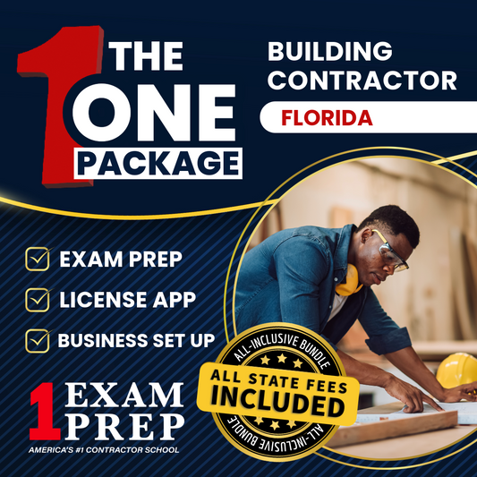 The 1 Package: All-Inclusive Florida Building Contractor Exam, Licensing & Business Setup Solution