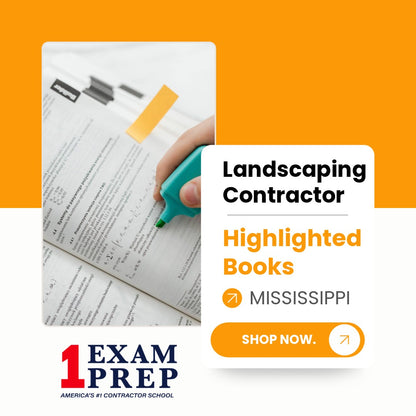 Mississippi Landscaping Contractor Exam Highlighted Books