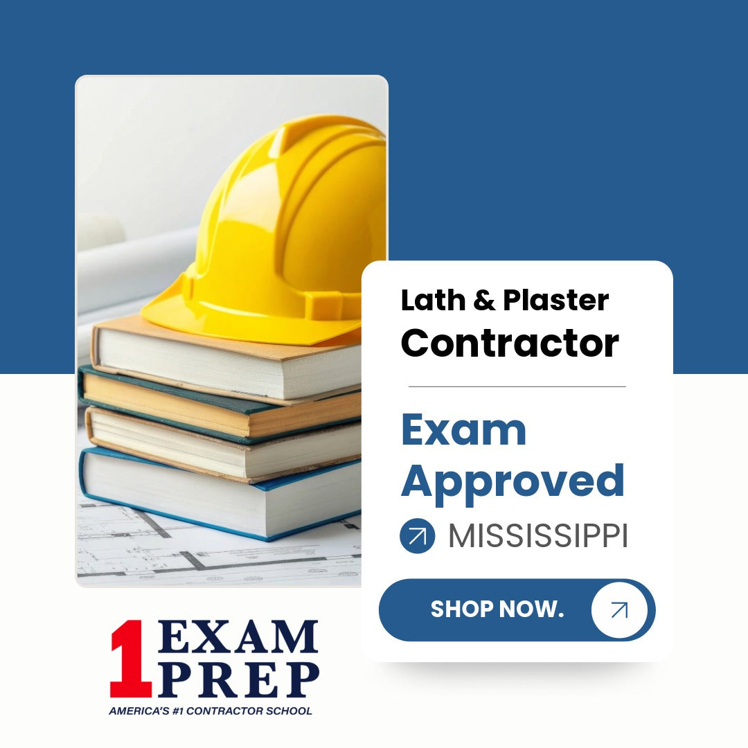 Mississippi Lath & Plaster Contractor Exam - Exam Approved