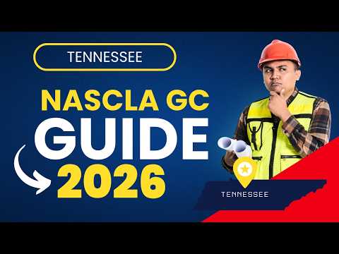How to Pass the Tennessee NASCLA General Contractor Exam