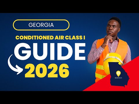 Georgia Conditioned Air Exam Guide 2026