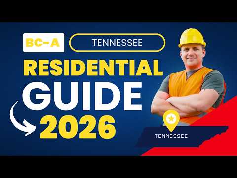 How to Pass the Tennessee BC-A Residential Contractor Exam