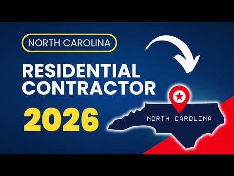 How to Pass the North Carolina Residential Contractor Exam