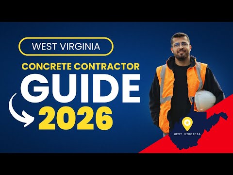 West Virginia Concrete Contractor Exam 2026 — How to Pass & Get Licensed