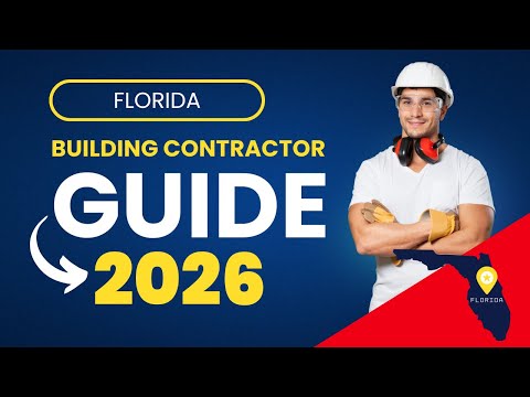 Florida Building Contractor License Exam 2026