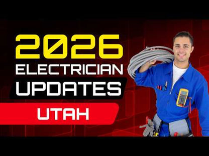 2026 Utah Journeyman Electrician + Electrician Calculations Study Guides & National Electrical Code Combo (Based on the 2026 NEC)