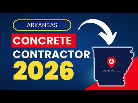 Arkansas Concrete Contractor Exam Made Simple