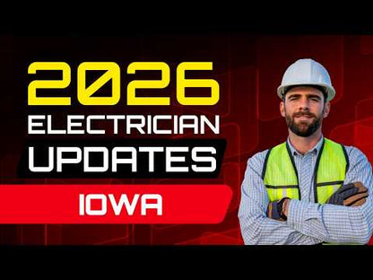 Iowa 2026 Journeyman Electrician Exam Prep and Study Guide: 12 Practice Exams +2 Full Final Exams: Trusted by 50k Electricians