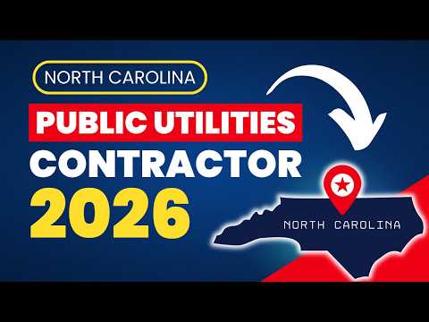 How to Pass the North Carolina Public Utilities Contractor License Exam