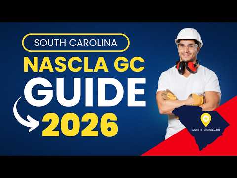 How to Pass the South Carolina NASCLA General Contractor Exam