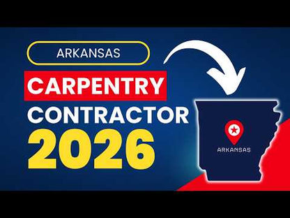 Arkansas Carpentry Exam: Pass on Your First Try