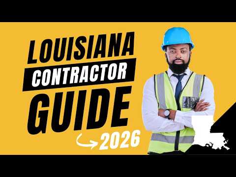 How to Get Your Louisiana Contractor License in 2026