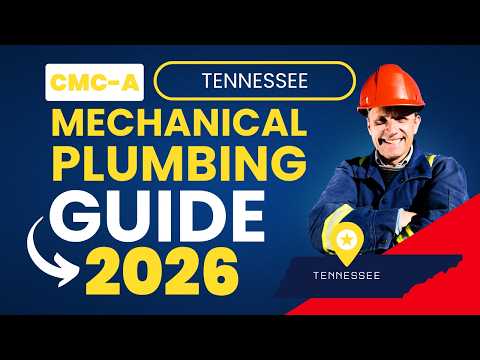 How to Pass the Tennessee CMC-A Mechanical Plumbing Contractor Exam