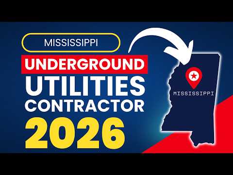 How to Pass the Mississippi Underground Utilities Contractor Exam