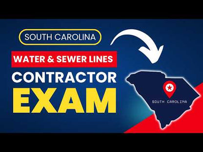 How to Pass the SC Water Sewer Lines Contractor Exam