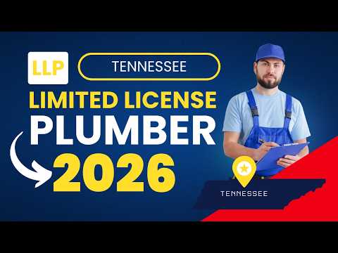 How to Pass the Tennessee Limited Licensed Plumber LLP Exam